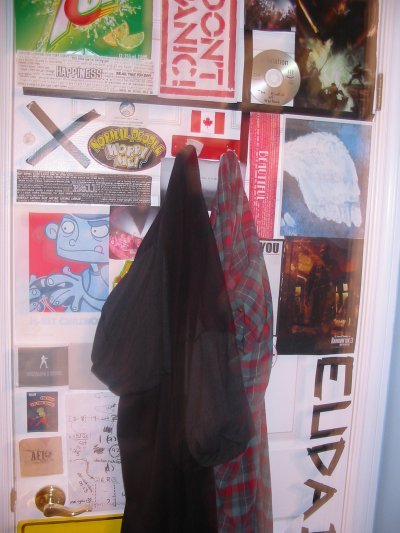 back o' my door