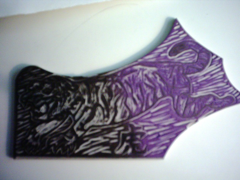 carved stamp