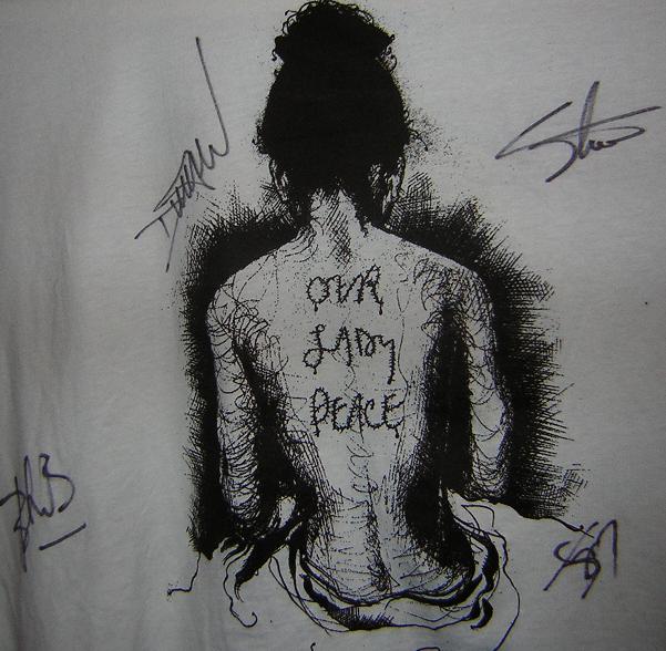 Our Lady Peace Shirt Signed.JPG