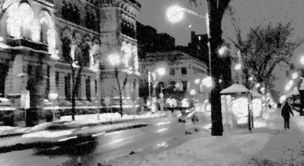 Taken on Wellington St in Ottawa, ON. Winter 2005