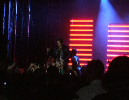 Raine in the crowd